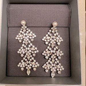 Vintage bridal collection Dannijo chandelier earrings